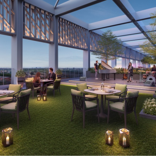 Sky Club lawn